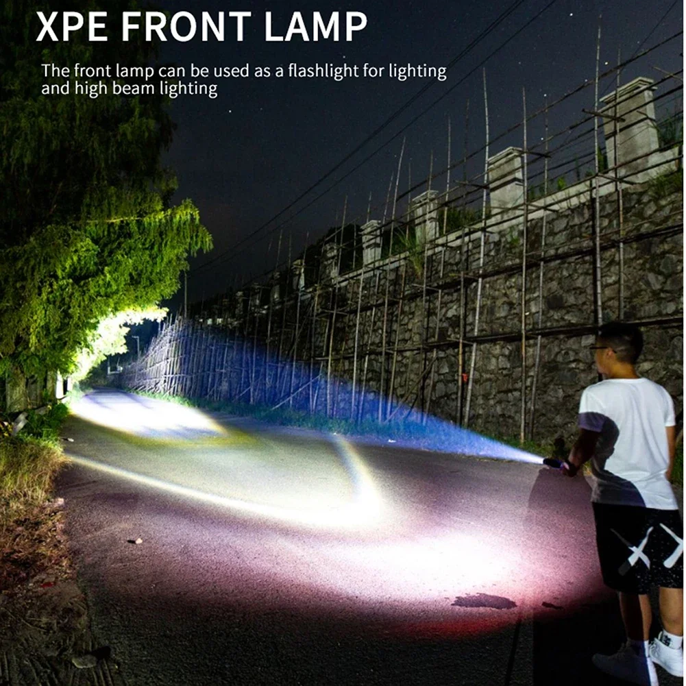 Портативный Светодиодный Рабочий Фонарь Xpe Cob Перезаряжаемый Через Usb Со
