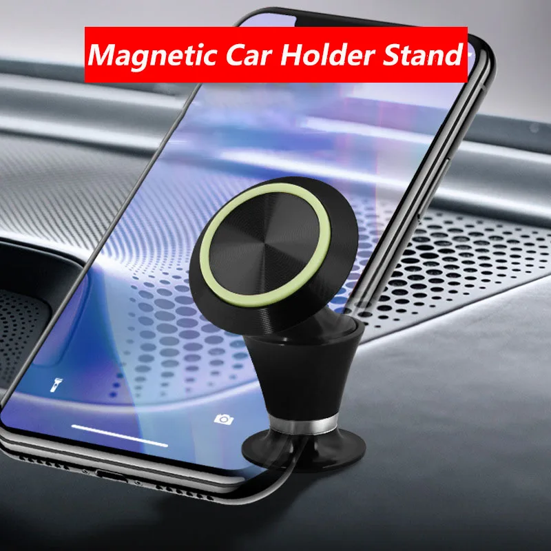 

Magnetic Holder Car Mobile Stand 360 Rotation Air vent Phone Holder GPS Navigation Car Phone Holder Universal Mobile Mount