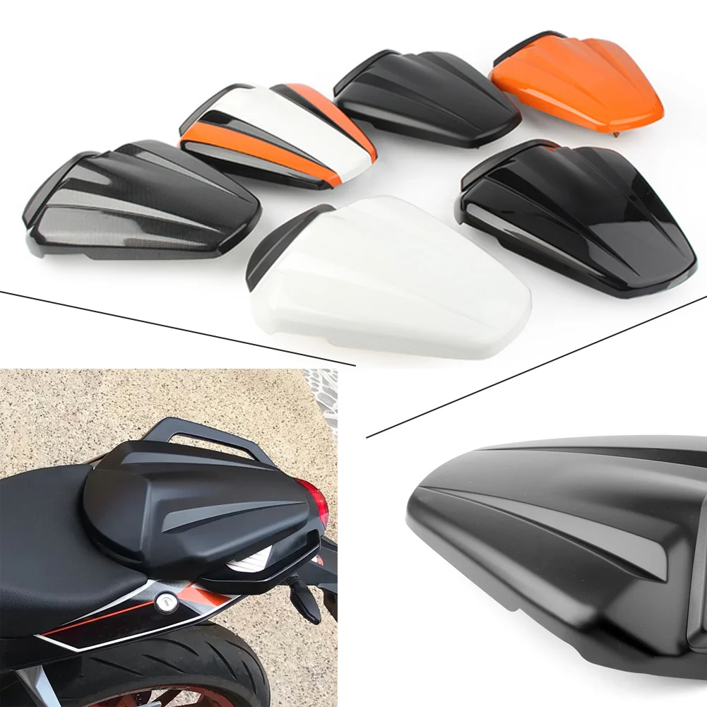 

For KTM Duke 125 200 390 DUKE390 DUKE200 DUKE125 2012-2015 ABS Motorcycle Pillion Rear Seat Cover Passenger Cowl Solo Fairing