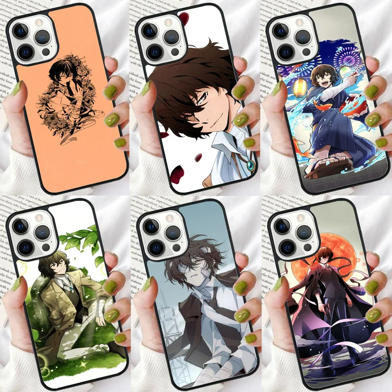 Bungou Stray Dogs Dazai Osamu phone Case Cover For iPhone 14 5 6 7 8 Plus XR XS SE2020 11 12 13 mini Pro Max Galaxy S21 S22ultra