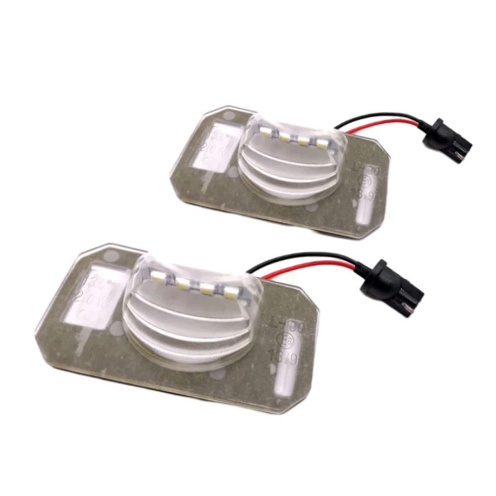 2 шт. светодиодные лампы для номерного знака Honda Crosstour/ Spirior/ Elysion/ Jade/ Crider
