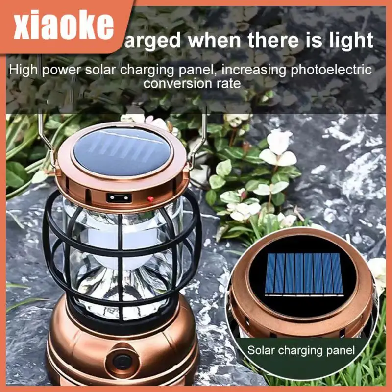 

Vintage Night Lighting Led Chandelier Light Outdoor Hanging Tent Waterproof Lanterns Lamp Outdoor Portable Emergency Lights