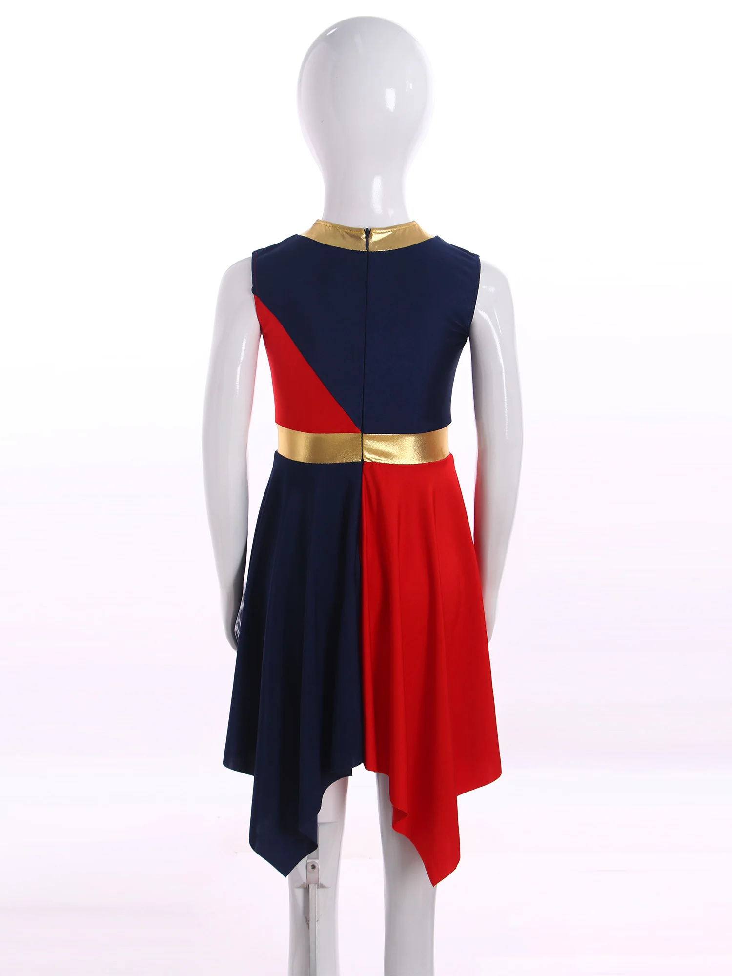 Детский современный лирический танцевальный костюм для девочек церковный хор