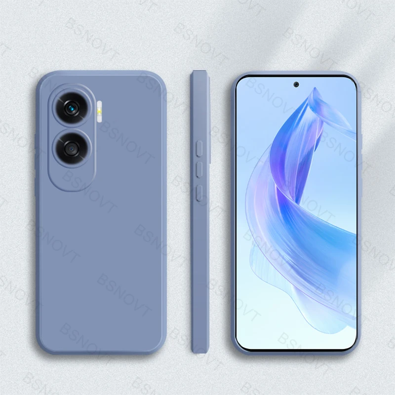 

Soft Original Liquid Silicone Phone Case For Honor 90 Lite 5G Case For Honor 90 Lite 5G Full Back Cover For Honor 90 Lite Case