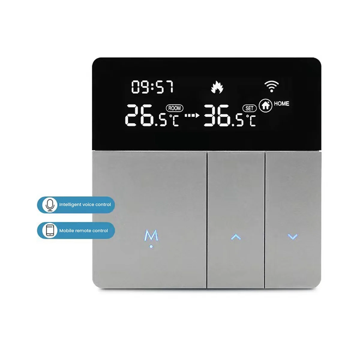 Умный термостат AVATTO Tuya WiFi регулятор температуры 100-240 в дистанционное