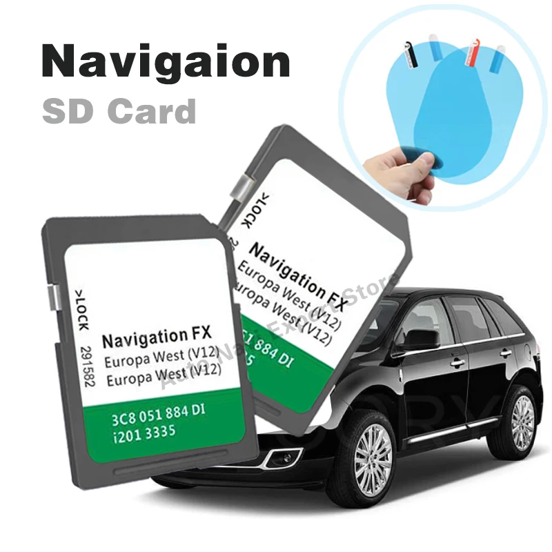 

FX V12 WEST SAT NAV UPDATE MAP VERSION RNS 310 MAP SD Card WITH FREE ANTIFOG FLIM