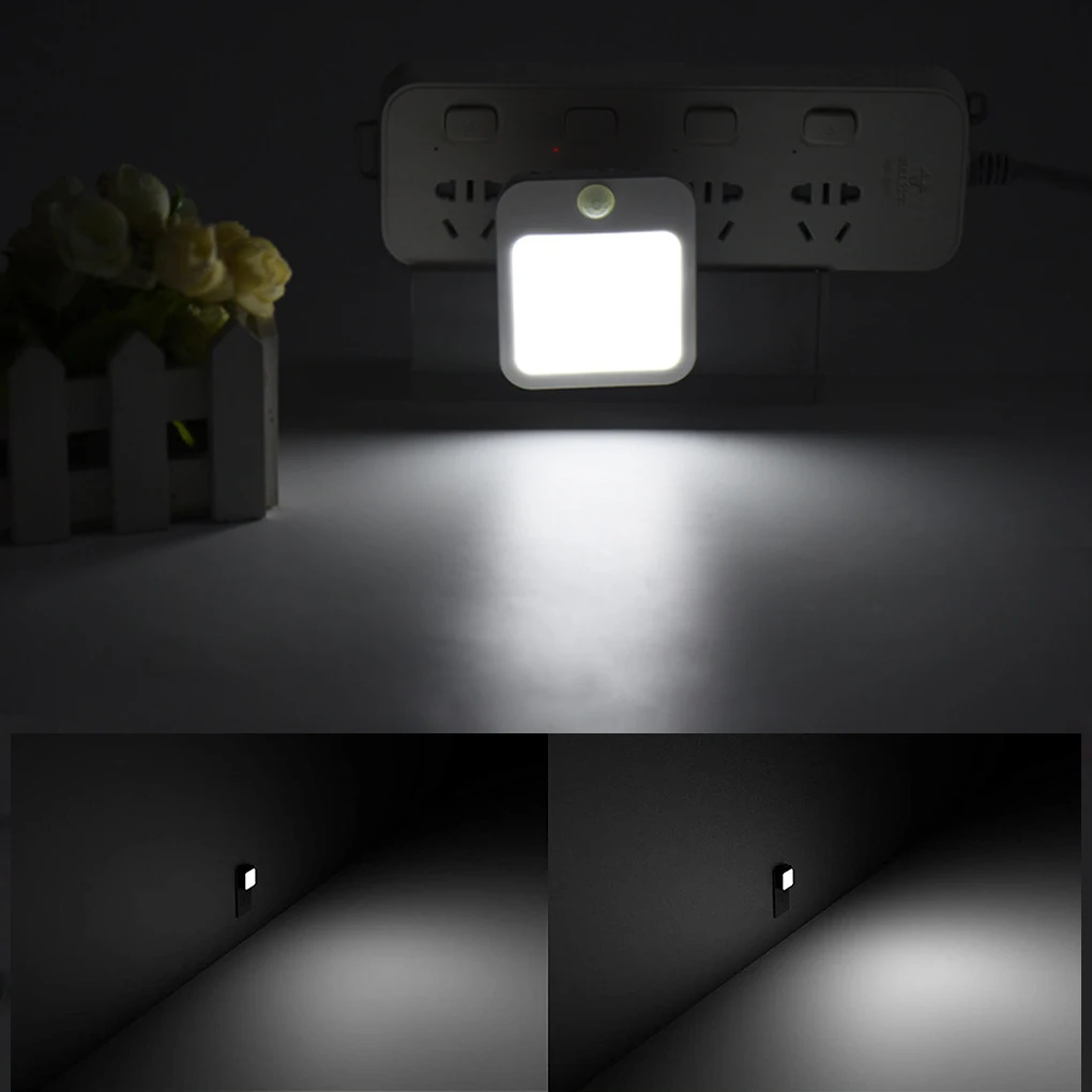

Motions Sensor Night Light Dormitory Cupboard Wall Closet Bedside Light