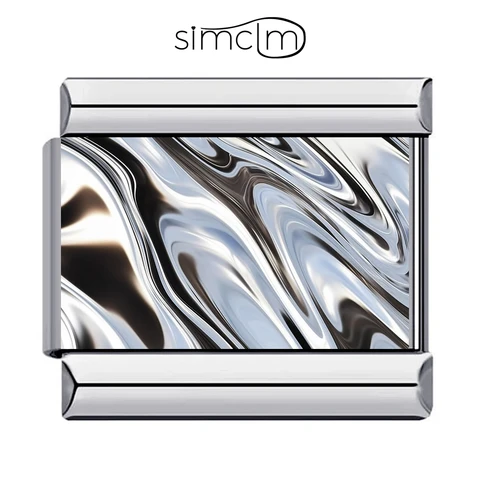 Итальянский шарм для браслета из нержавеющей стали 9 мм