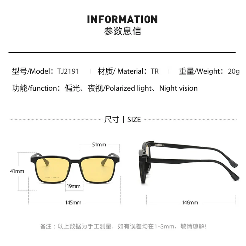 Мужская оправа для очков Ceofy модная оптическая по рецепту поляризованный