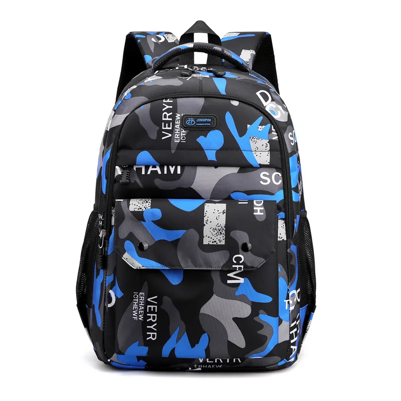 Водонепроницаемый детский рюкзак, камуфляжные школьные ранцы для мальчиков-подростков, портфель для начальной школы