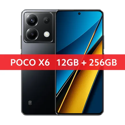 Смартфон Poco X6, 8/256ГБ, 12/256ГБ, global