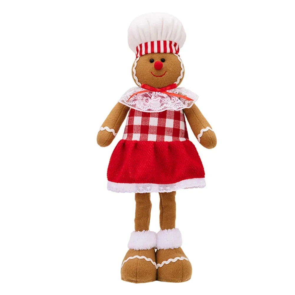 Рождественская телескопическая кукла милые выдвижные украшения шеф-повара