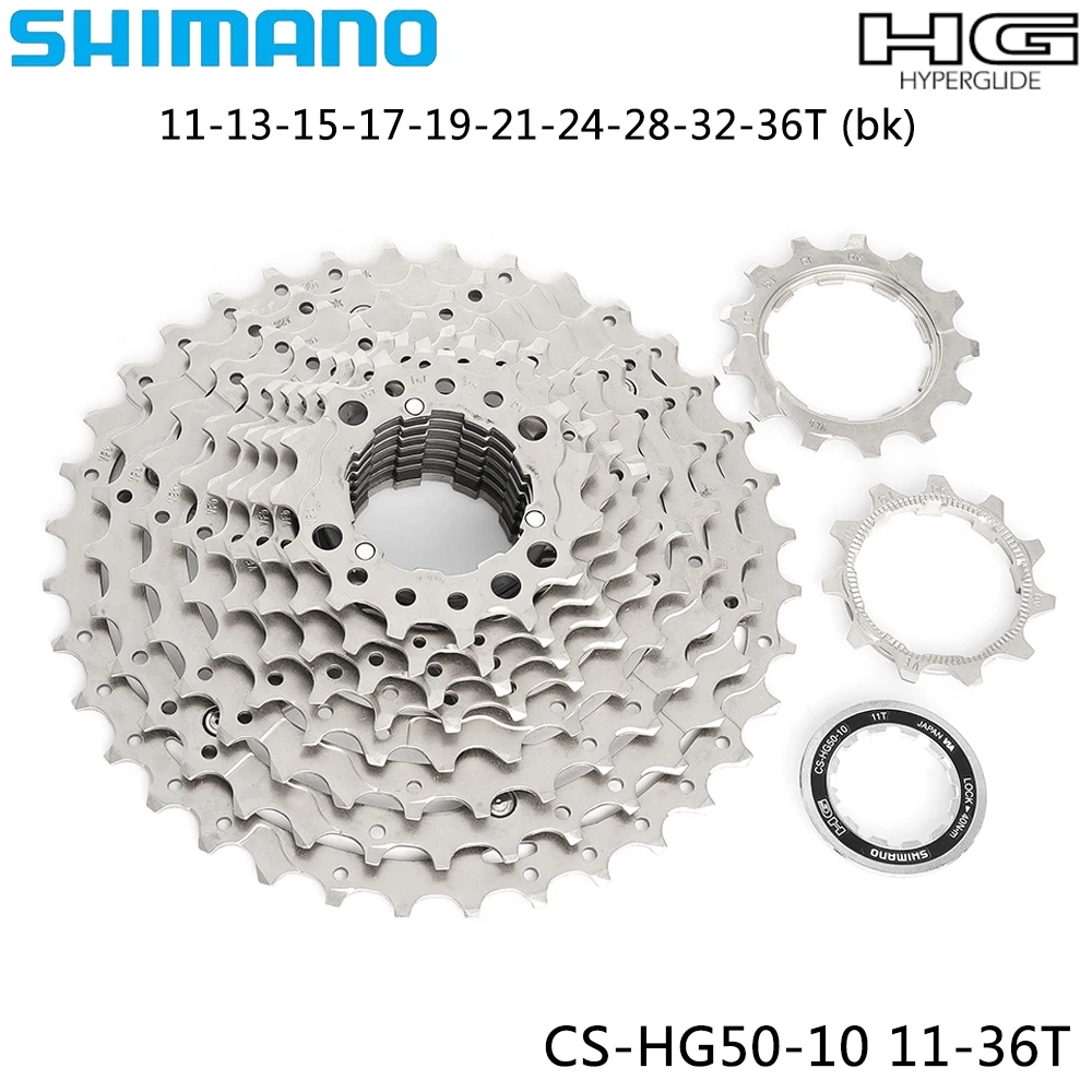 SHIMANO DEORE CS-HG50-10 10-скоростная кассета HG 11-36T MTB велосипед 10S 10V HG50 велосипедная муфта