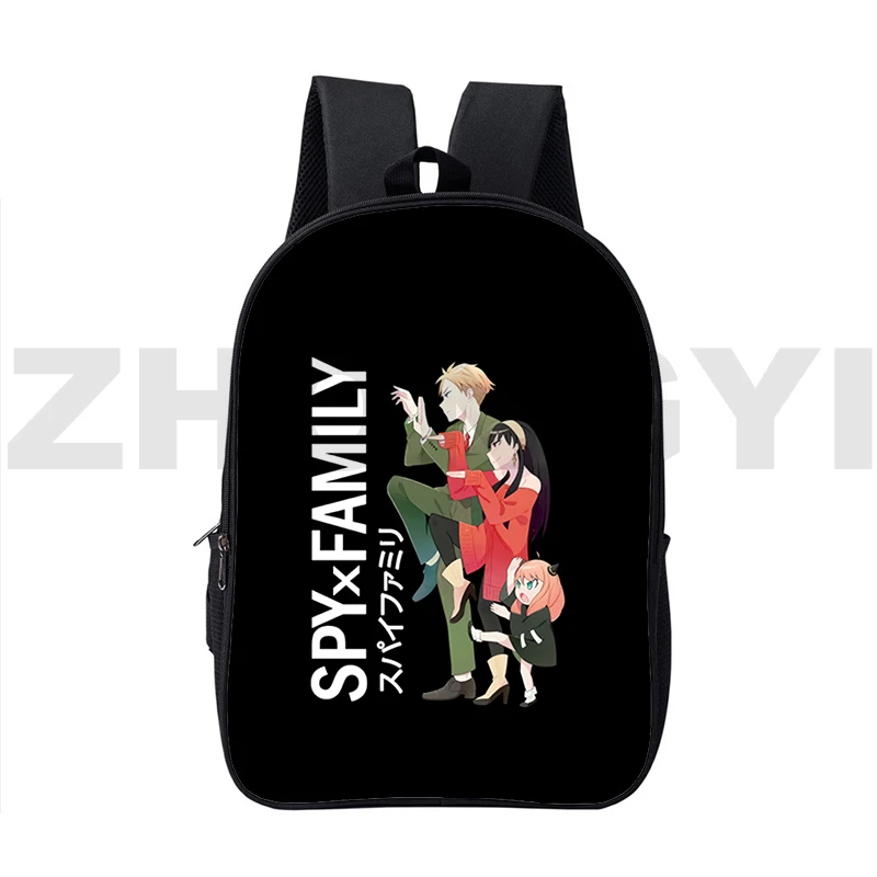 

3D Anime Japan Spy Family Bag Cartoon Backpacks Travel 16 Inch School Bags Children Back Pack Anya Forger Daily Pack Teenager