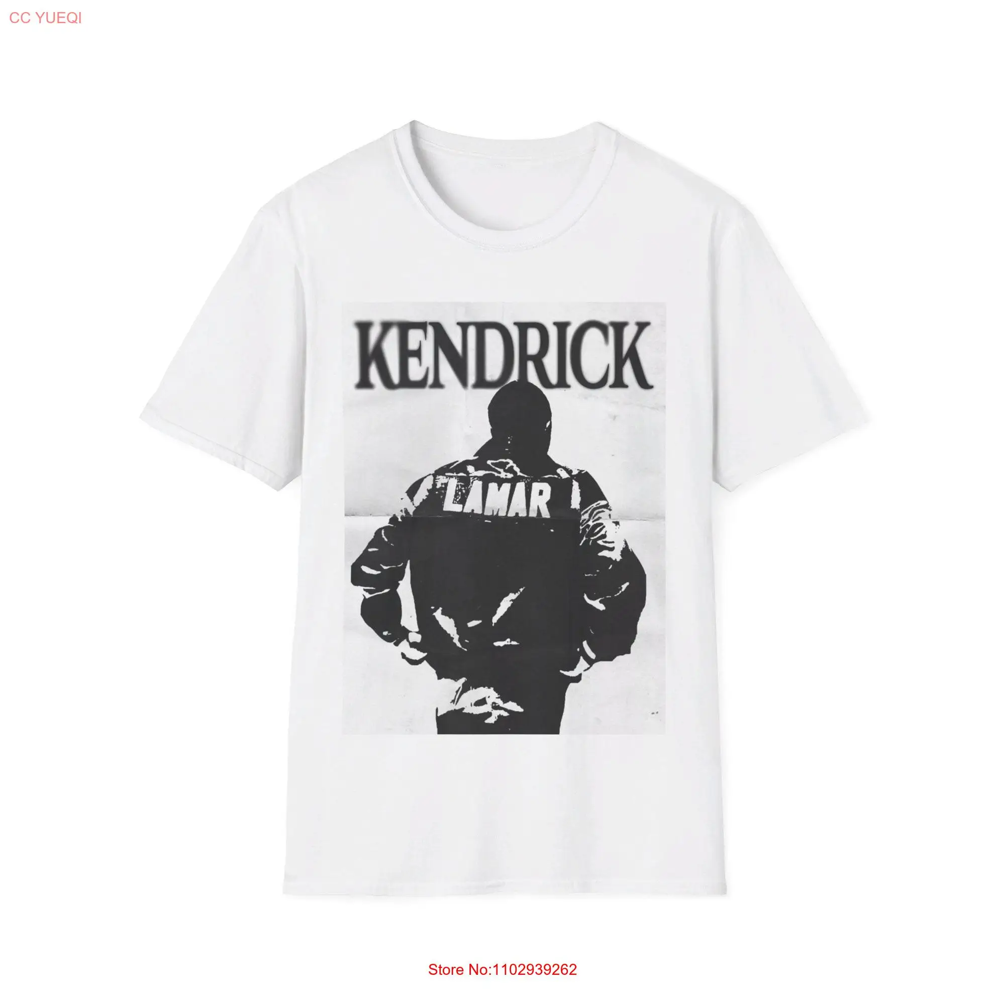 Футболка Kendrick Lamar Softstyle с длинным или коротким рукавом