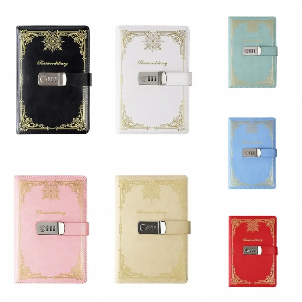 Замковый блокнот PU Leather A5