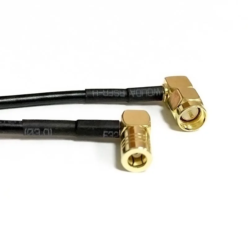2PCS SMA Male Plug Right Angle Switch SMB Female Connector RG174 Cable 20CM Adapter Wholesale Fast Ship | Строительство и ремонт