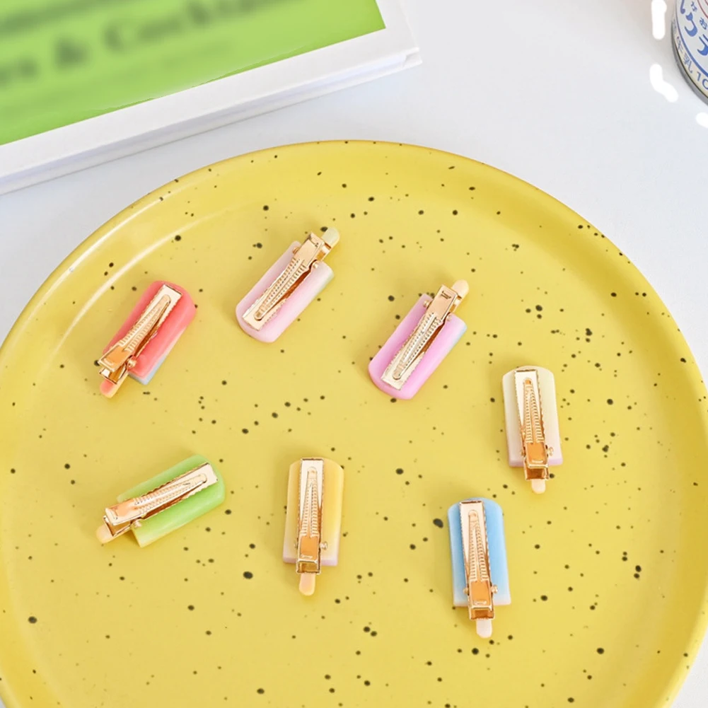 

1PCS/Set New Girls Cute Cartoon Ice Cream Hair Clips Kids Lovely Hairpins Headband Barrettes Fashion Hair Accessories