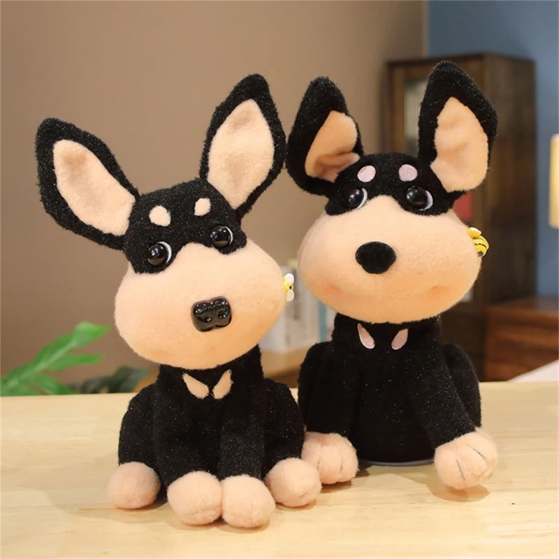 

Electric Stuffed Dog Shaking Head Toy Dog Plush Toy Moving Ears Floppy Ear Dog Plushie Singing Toy Interactive Plush Toy