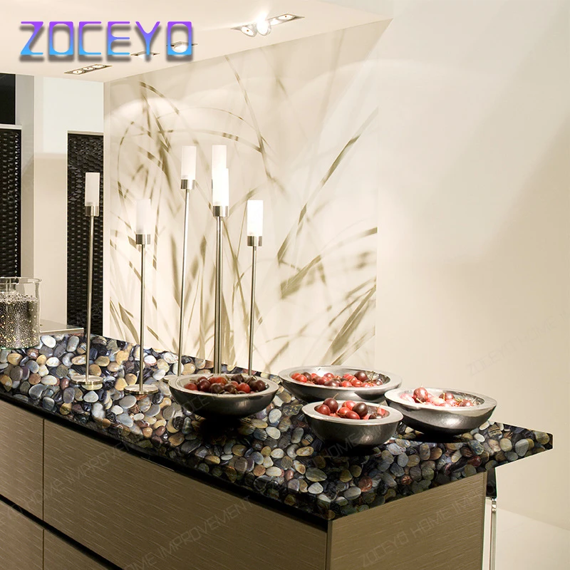 Темно-серая самоклеящаяся виниловая настенная бумага для гостиной кухни