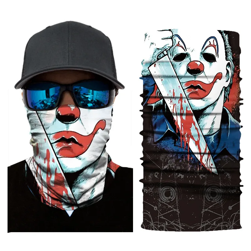 3d-маска для лица с Веном бесшовная бандана Joker маскариллы мотоциклетный шейный
