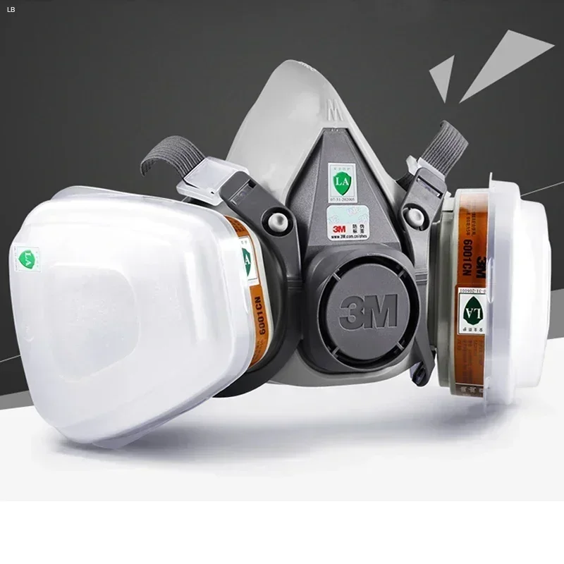 Противогаз 3M 6200 противогазовая полумаска серии комбинация сочетание с фильтрами