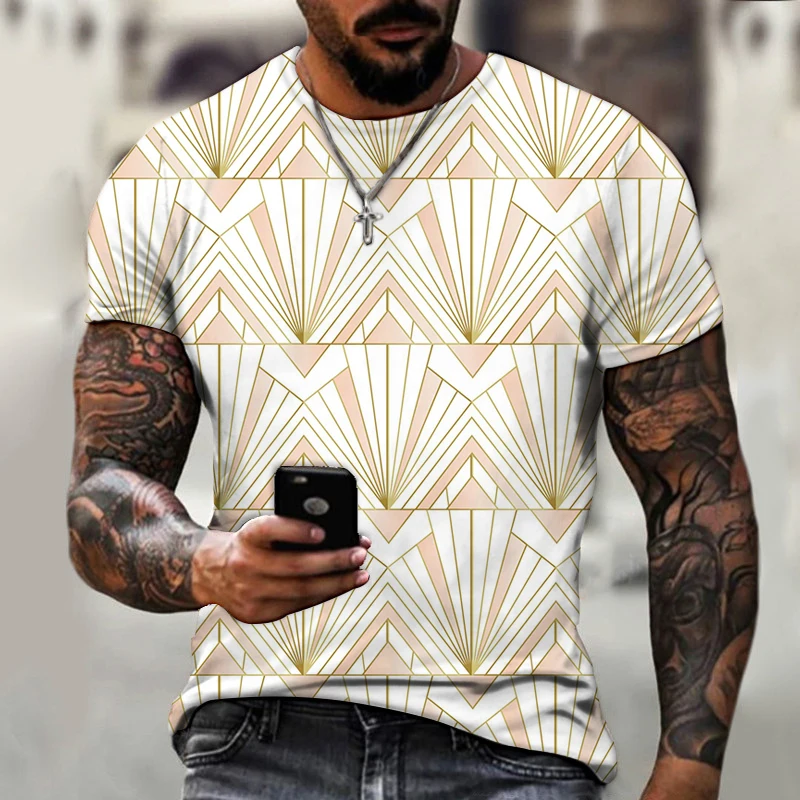 

Men's T-shirts Beach Tops Hip-hop Fashion Hot Summer Casual Street O Neck Funny Luxury 3D Printed Harajuku Tracksuit 2022 New