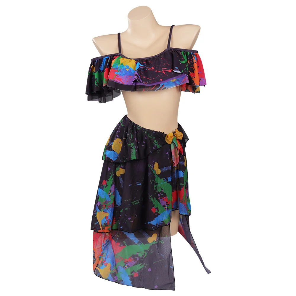 

Anime Isabela Swimsuit Cosplay Costume Beach Skirt Swimwear Outfits Halloween Carnival Suit