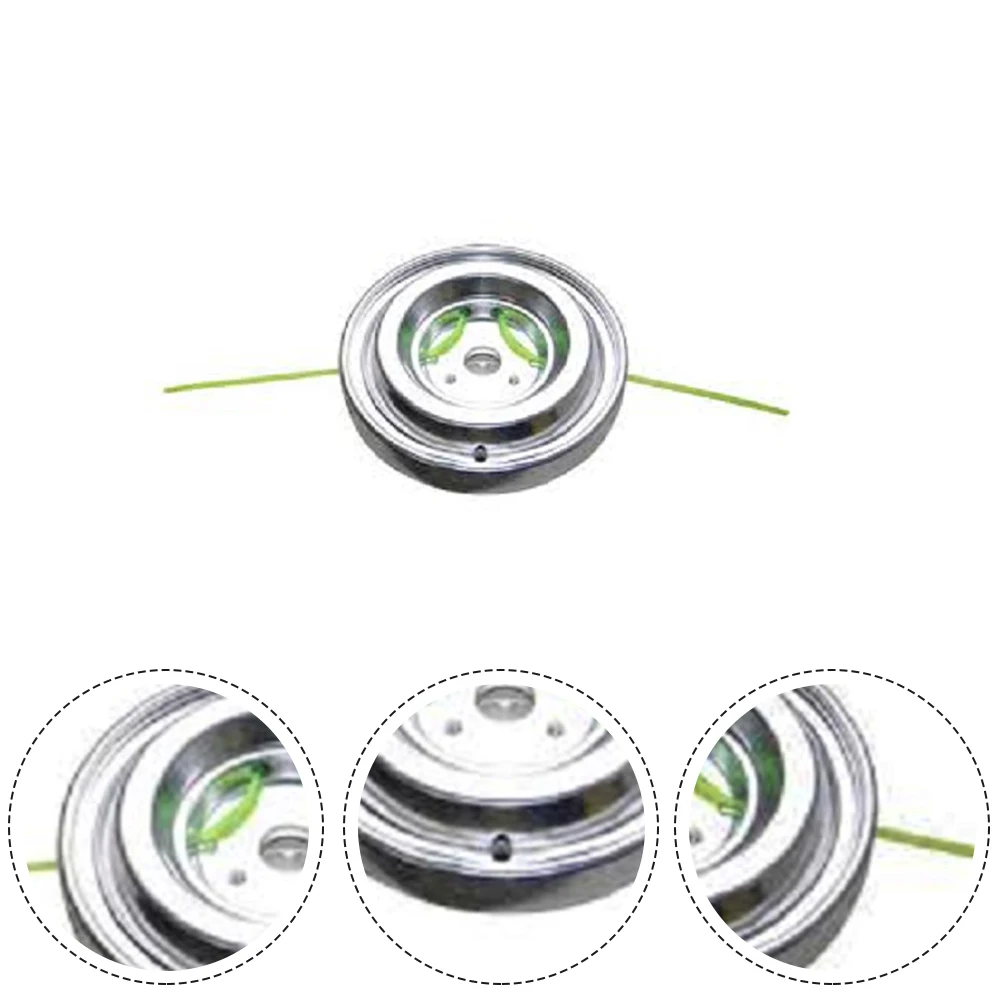 

Universal Aluminum Alloy Trimmer Head Brushcutter Line Trimmer Alloy Replacement Head For Bump-feed Trimmer Head