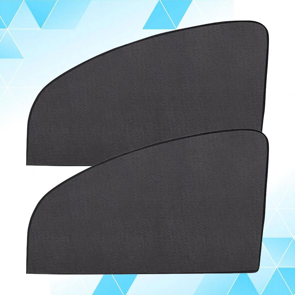 

Car Sunshade Protector for Front/Rear Window - UV Blocker and Blackout Curtain with Suction Cups for Summer Heat Protection