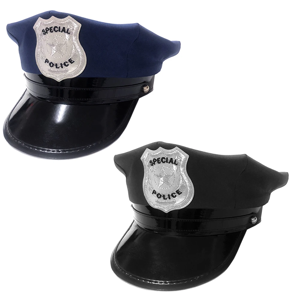 

1 шт. креативная восьмиугольная полицейская шапка, Классическая полицейская шапка для взрослых, шапка для показа сцены, для детской представлений, маскарада