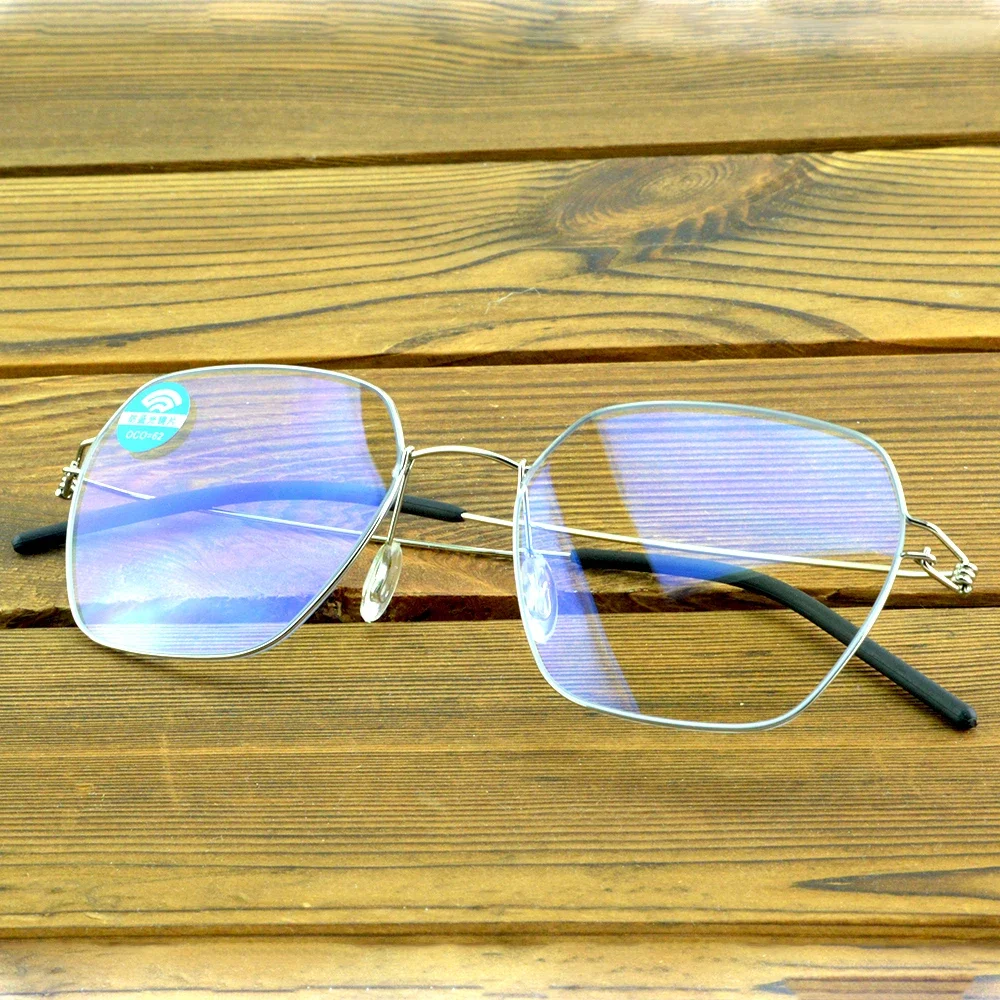 Клара Vida Anti Blue Ray Компьютерная защита глаз Негабаритные тонкие очки