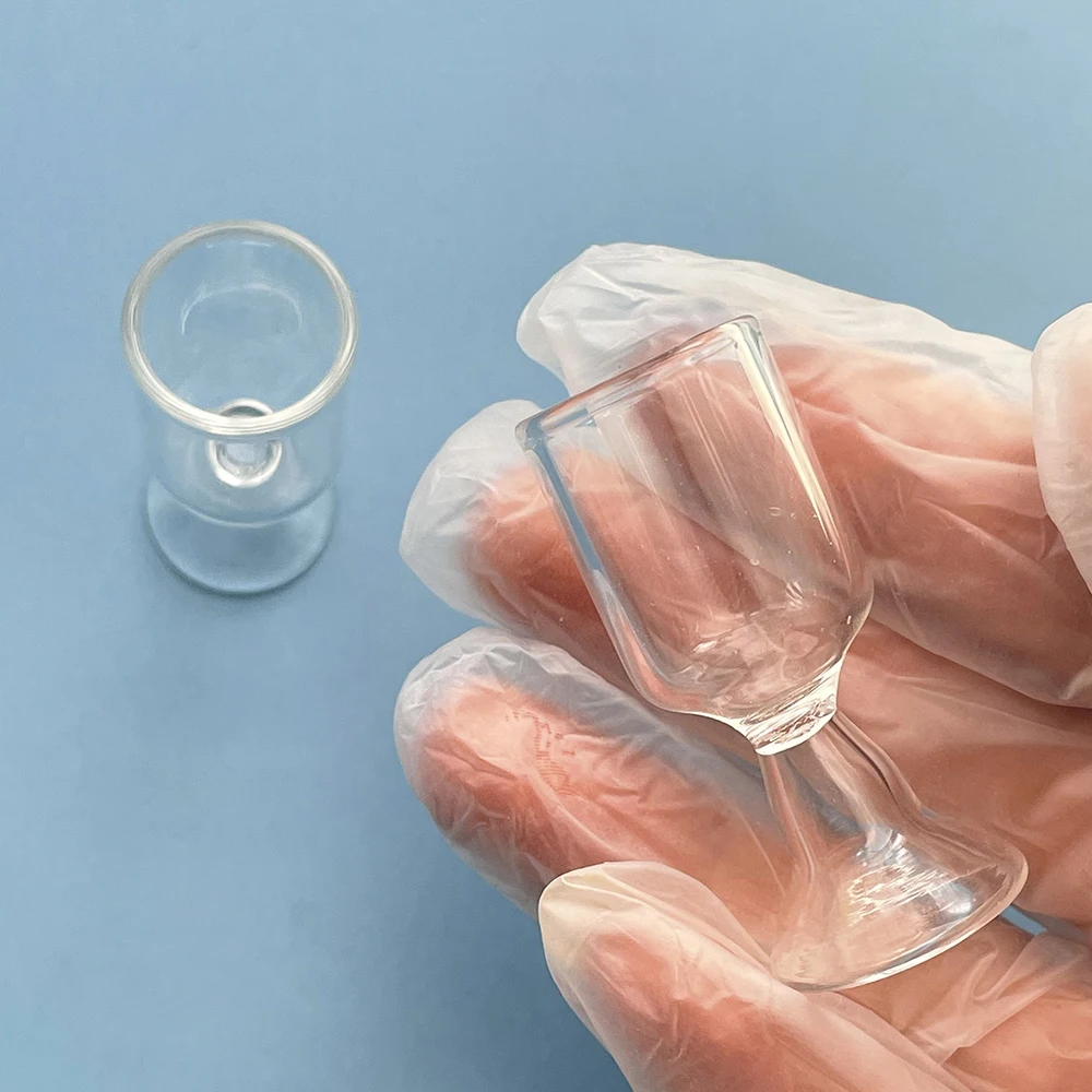 5 шт. Стеклянная емкость для сбора семян птицы мл