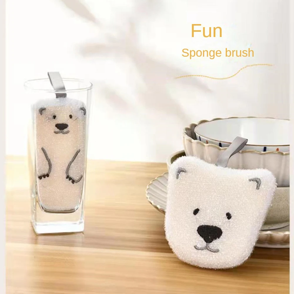 

Щетка для мытья посуды с мультяшными животными