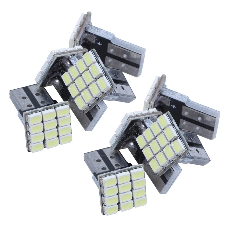 

T10 W5W White Canbus 1206 12-SMD LED 12V Bulb Lamp X8