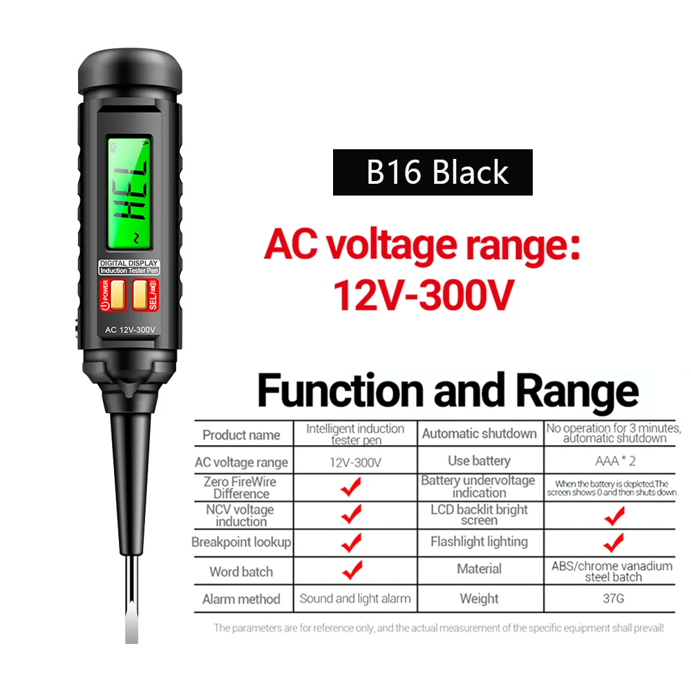 

Тестер напряжения ANENG B20 B16 VD807