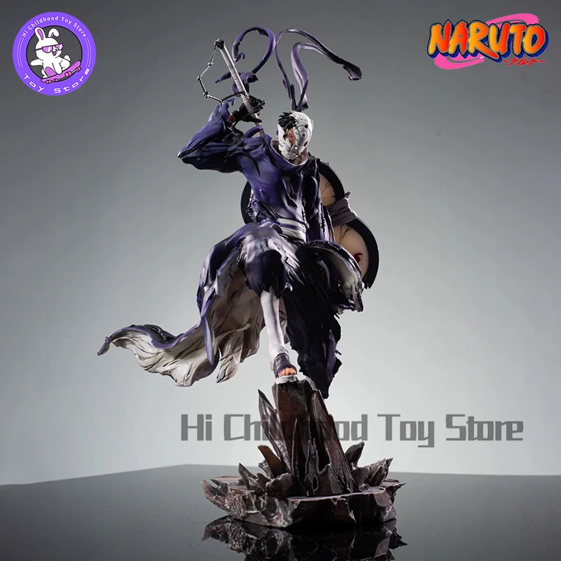 

New 34cm Naruto Uchiha Obito Anime Figure Ninja Action Figurine Statue Model Doll Room Decoration Collection Ornament Gift