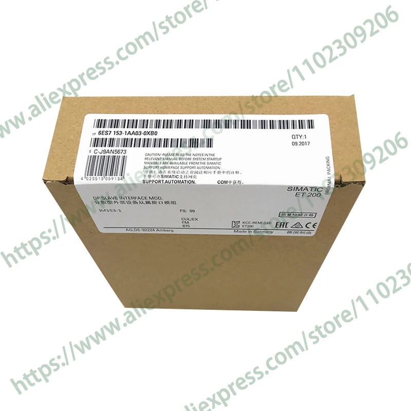 

Новый оригинальный контроллер Plc 6ES7153-1AA03-0XB0 6ES7 153-1AA03-0XB0 Moudle Немедленная доставка