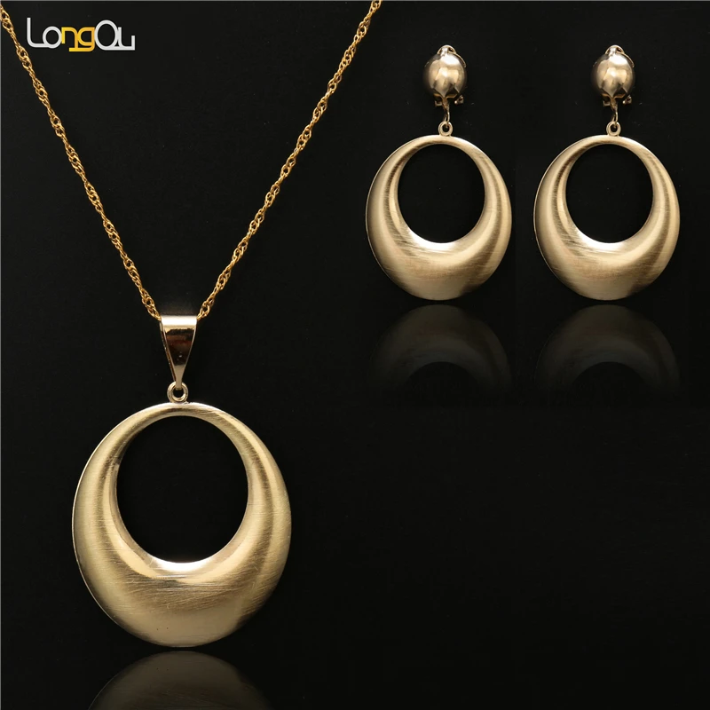 

2022 african beads jewelry sets New Design Necklace Earrings Pendant High Quality Trendy Gift