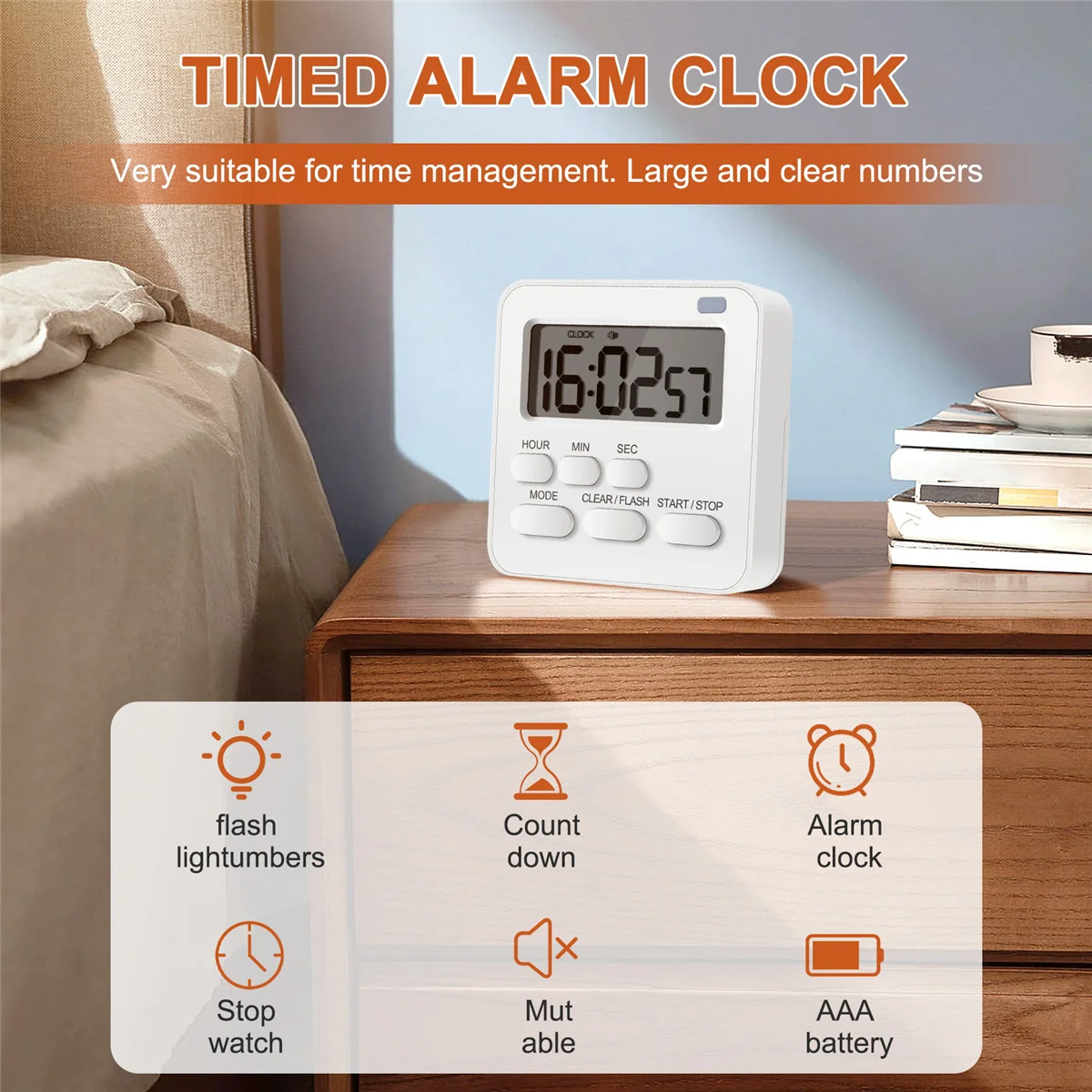 Кухонный таймер в виде яйца с часами цифровой Секундомер ЖК-дисплеем и громким