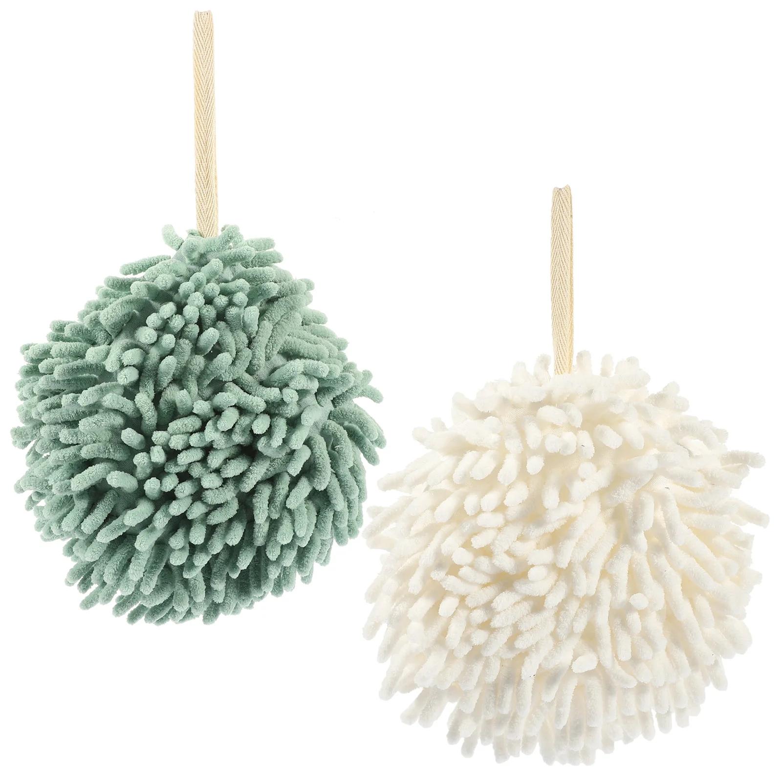 

Hand Towels Hanging Towel Chenille Kitchen Fry Dish Washcloths Bathroom Absorbent Fluffy Fuzzy Cloths