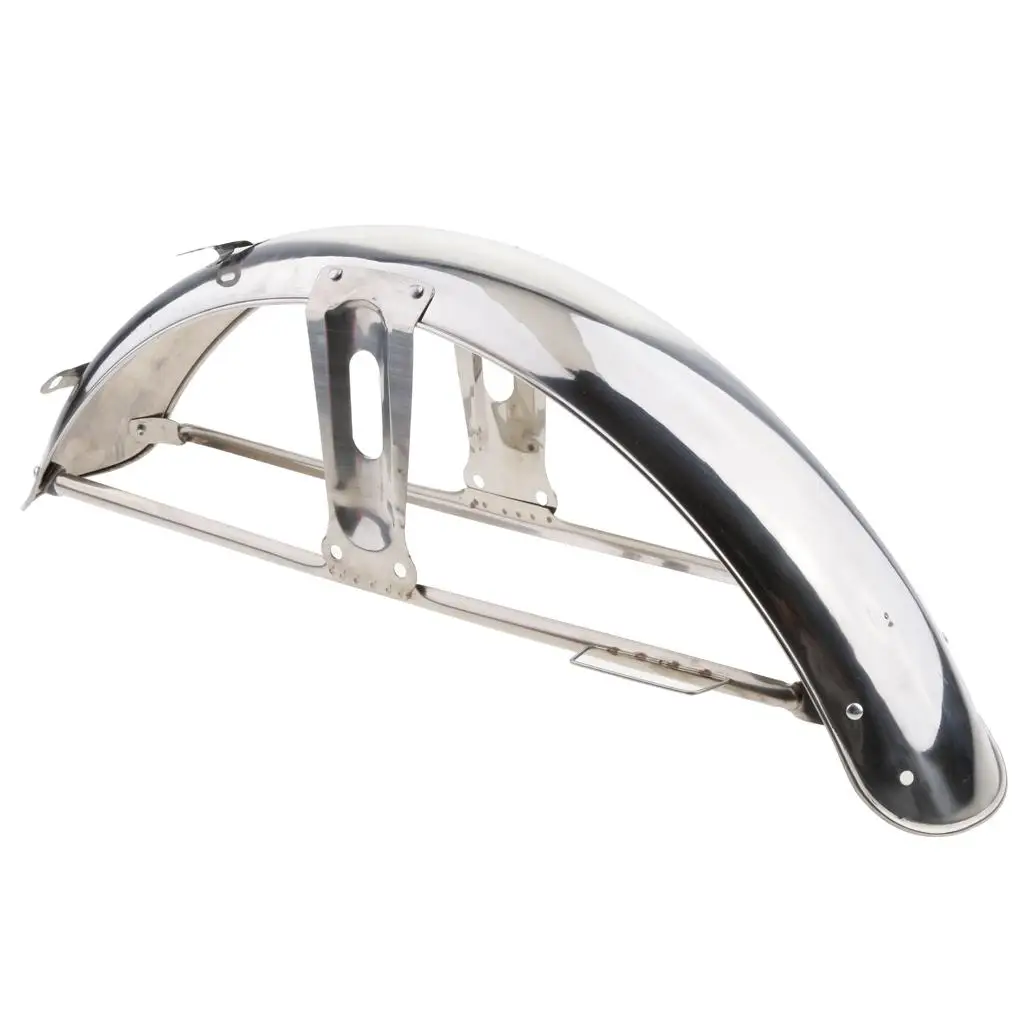 

Stainless Wheel Guard Cover for CG 125 Motorbike - Chrome (58cm)