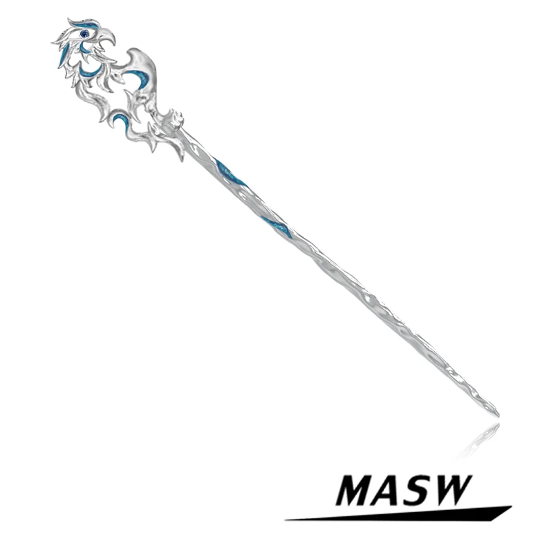 

MASW Popular Bird Shape Hairpin Hair Stick Hot Sale Fashion Jewelry High Quality Brass Silver Color Hairclip Hair Accessories