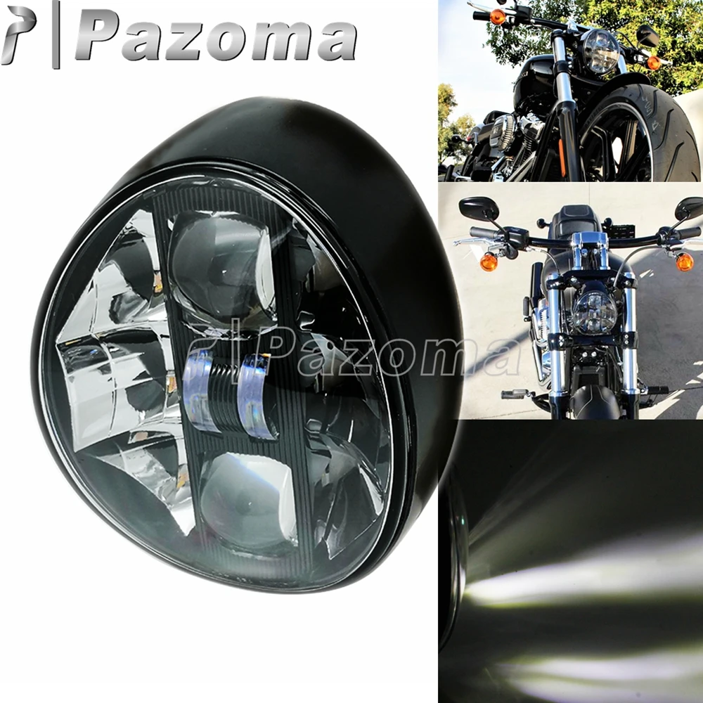 

Налобный фонарь для мотоцикла, светодиодные дневные ходовые огни для Harley Softail 114 FXBR FXBRS, водонепроницаемые дневные ходовые огни 18-2020