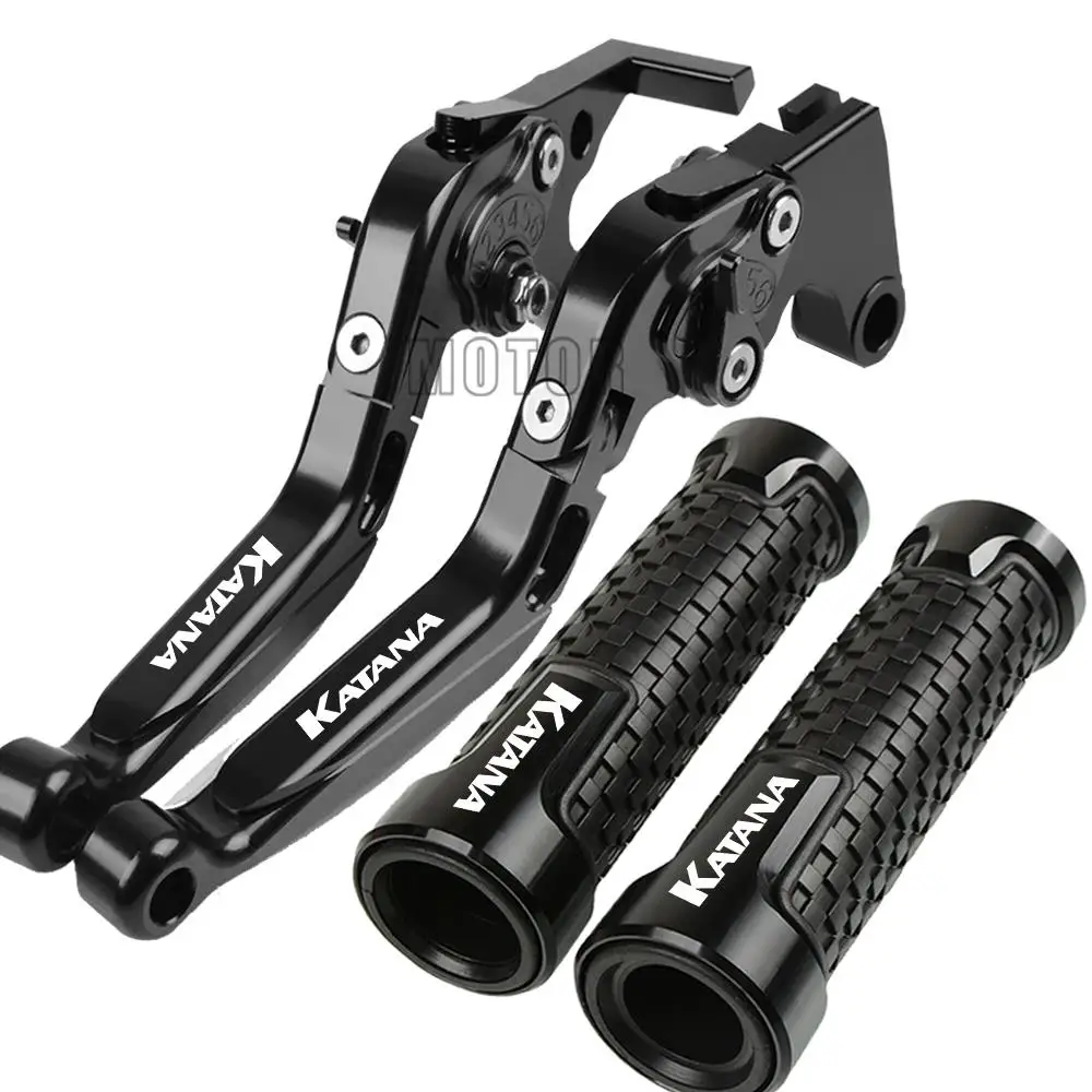 Для Suzuki GSX 600F 750F KATANA GSX600F GSX750F GSX 600 750 F 1989-2007 мотоциклетные складные рычаги тормозной муфты и ручки руля