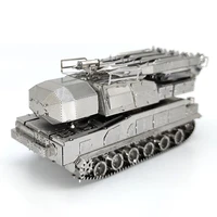 mmz model mu 3d metal puzzle russia sam air defense missile model kits diy 3d laser cut assemble jigsaw toys gifts for children