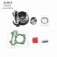 motorcycle performance parts 50mm big bore engine cylinder kit piston ring set for gy6 50 60 80cm3 to 100cm3 moped scooter atv