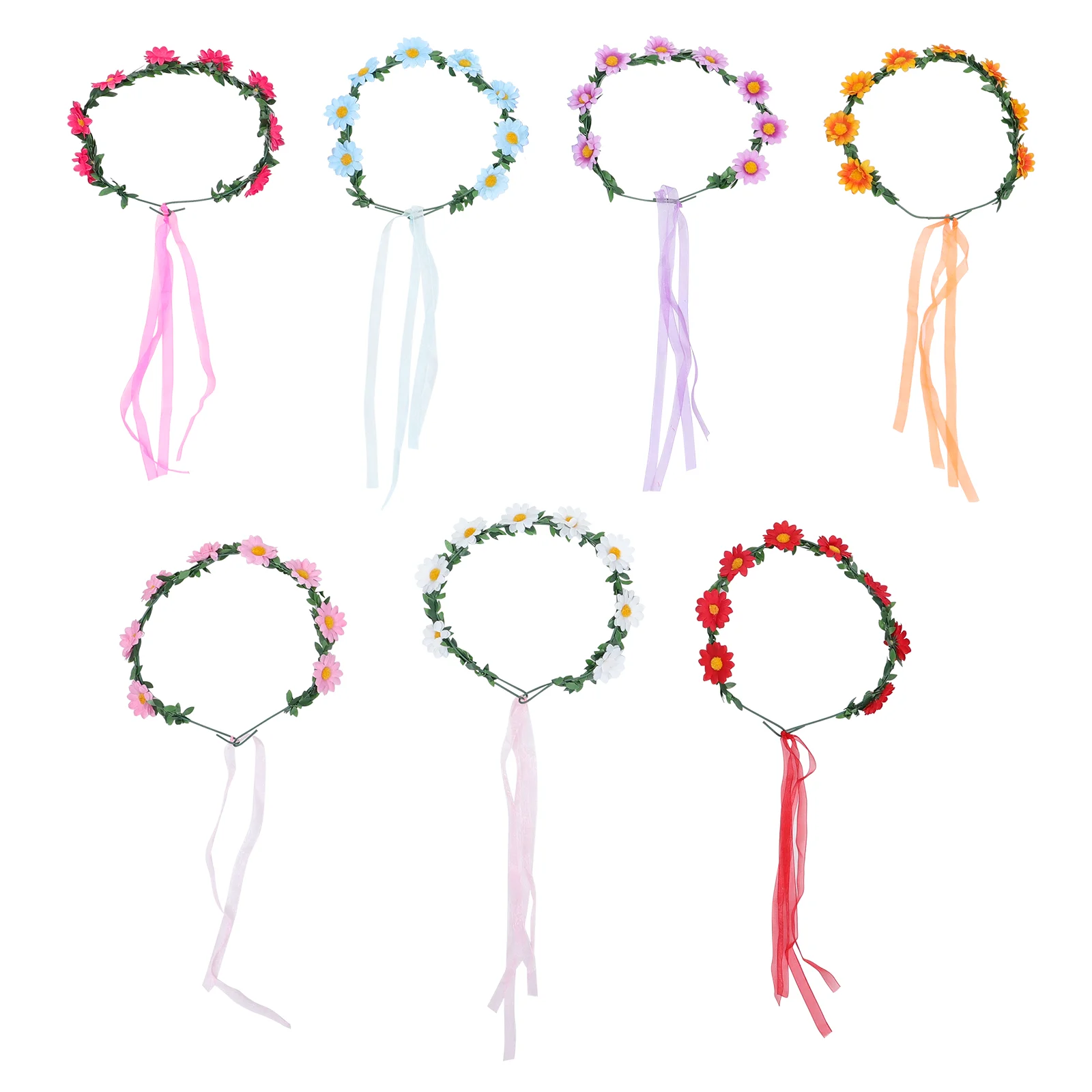 

14pcs Flower Headband Girls Headdress Chic Delicate Hair Accessories Hairband