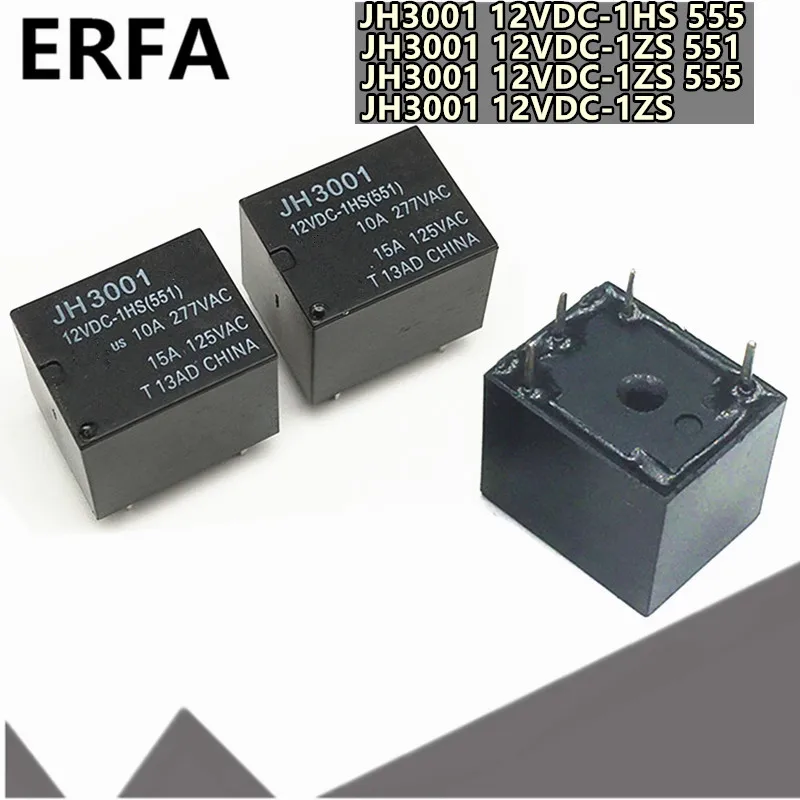 JH3001 12VDC-1HS(555) 12VDC-1ZS(551) 12VDC-1ZS(555) 12VDC-1ZS 12v 5pin реле |