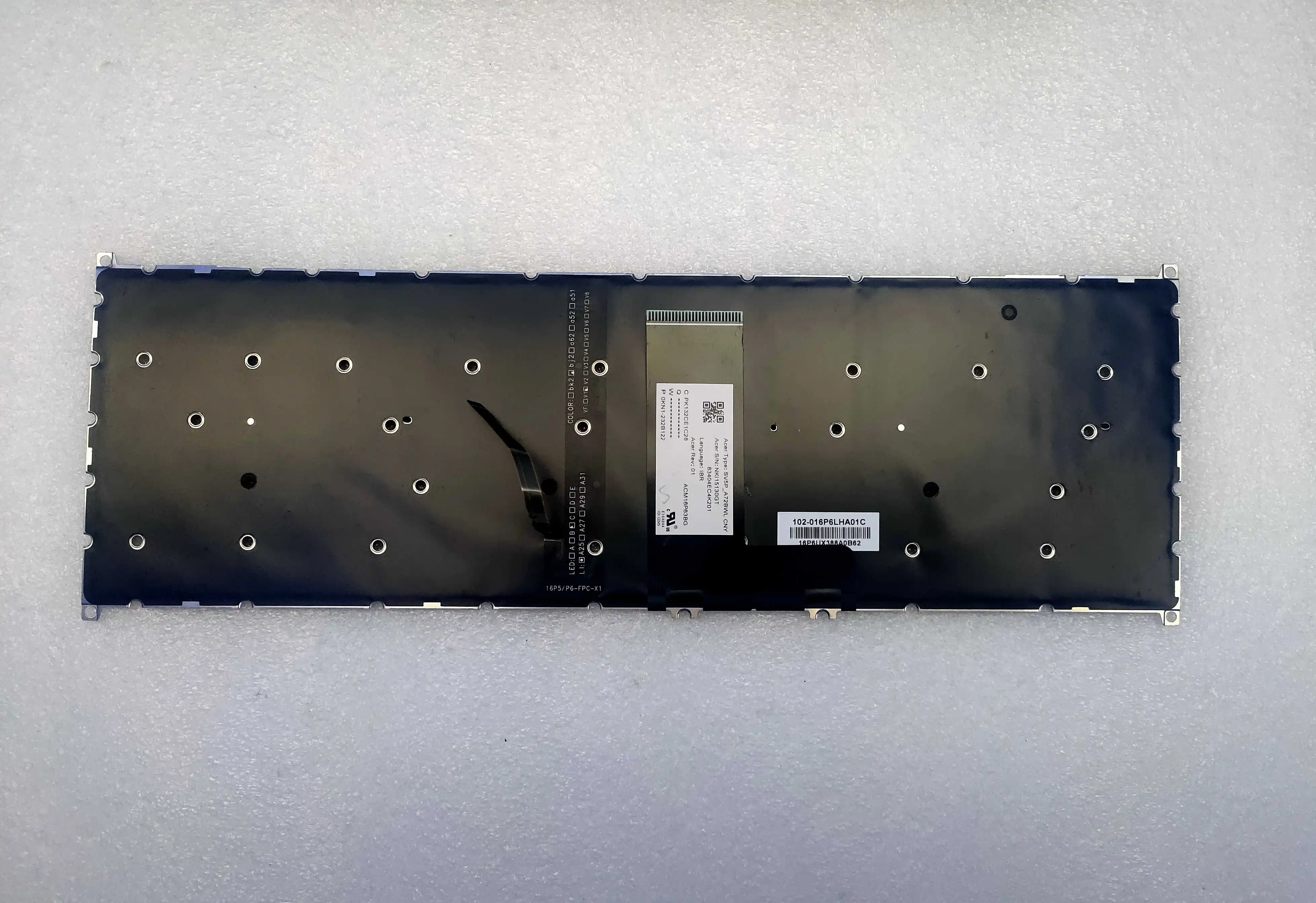 Новая Болгария для ACER Aspire A315-42G A315-54K A315-55G SF315-51 клавиатура с подсветкой серого и